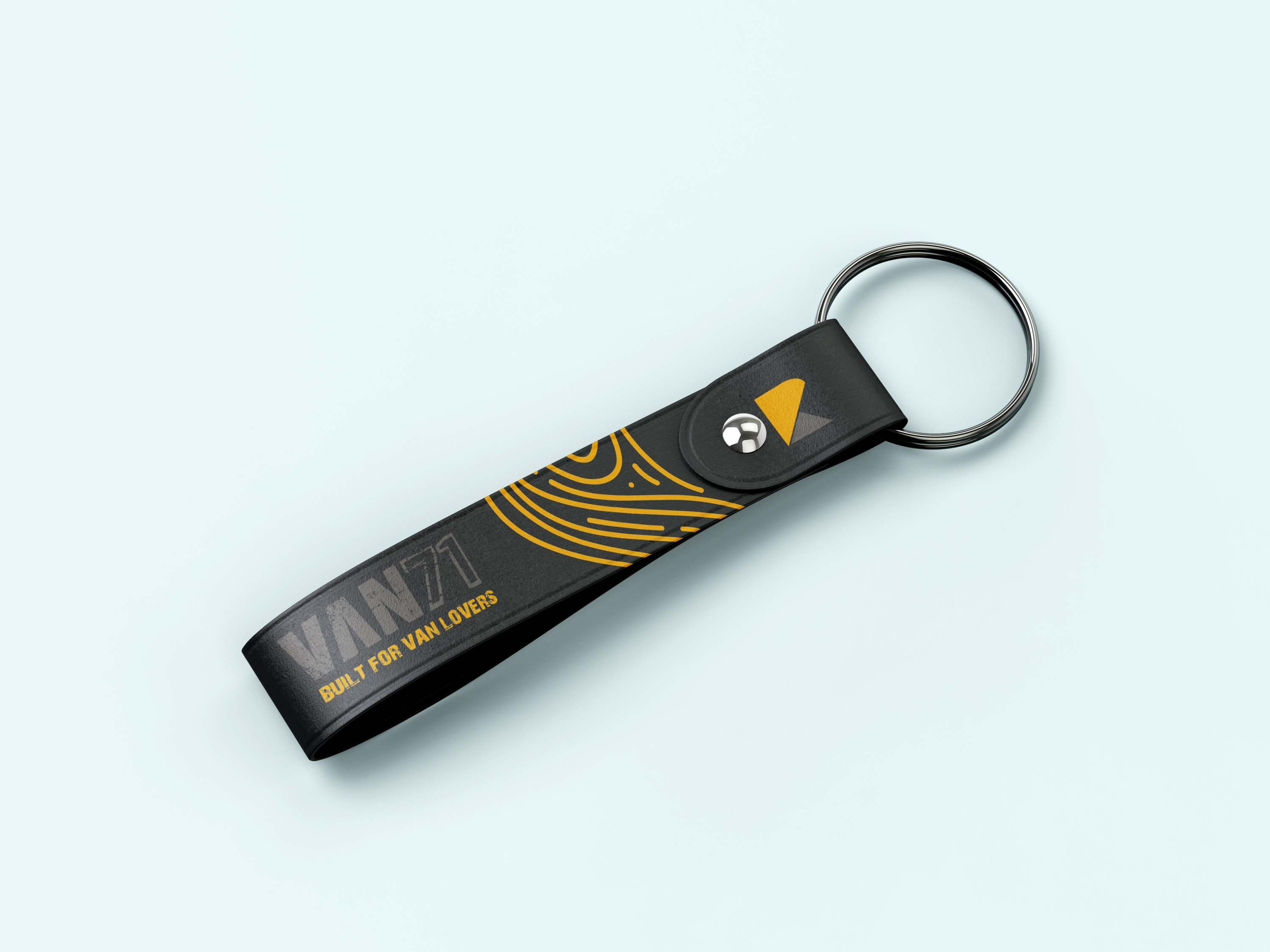 Van71 Weiß Orange Keychain Destroy